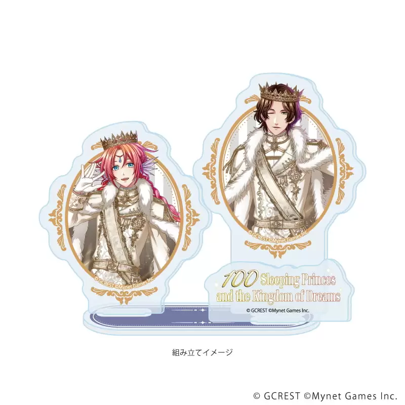 【A3】アクリルスタンドプレート「夢王国と眠れる100人の王子様」68/コーエン＆コライユ（公式イラスト）