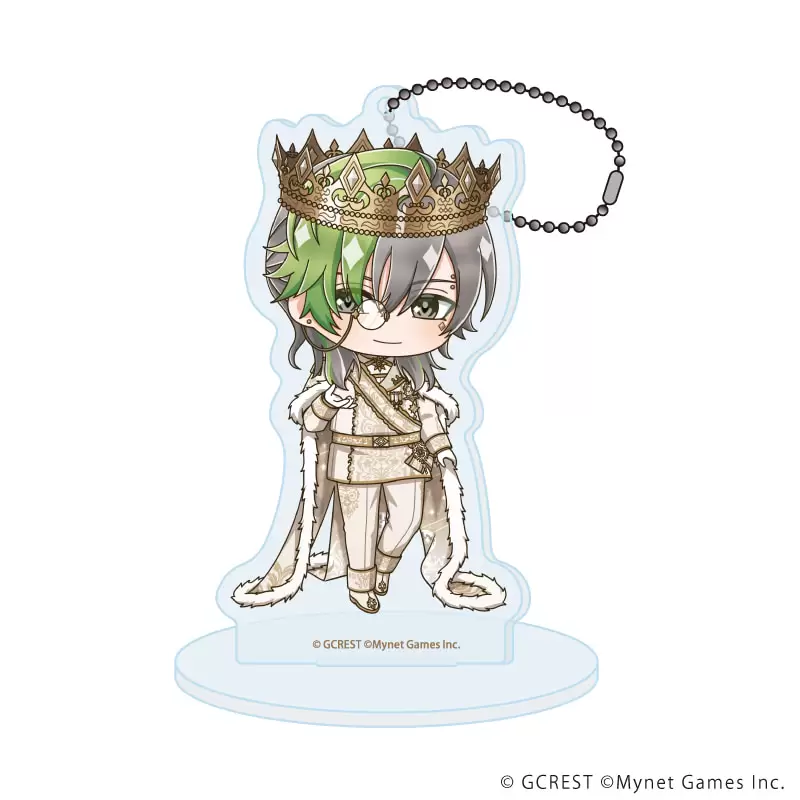 【A3】アクリルスタンドキーホルダー「夢王国と眠れる100人の王子様」98/キャピタ（ミニキャライラスト）