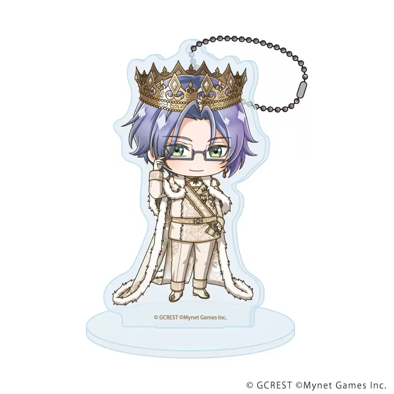 【A3】アクリルスタンドキーホルダー「夢王国と眠れる100人の王子様」111/フォルカー（ミニキャライラスト）