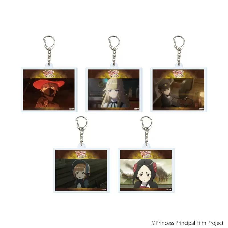 【A3】アクリルキーホルダー「プリンセス・プリンシパル Crown Handler」03/トレーディング（全5種）（場面写イラスト） 1BOX入数：5