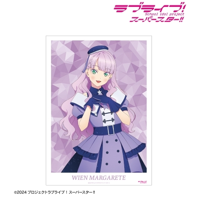 【アルマビアンカ】ラブライブ！スーパースター！！ 描き下ろし ウィーン・マルガレーテ スーパースター！！ver. A3マット加工ポスター