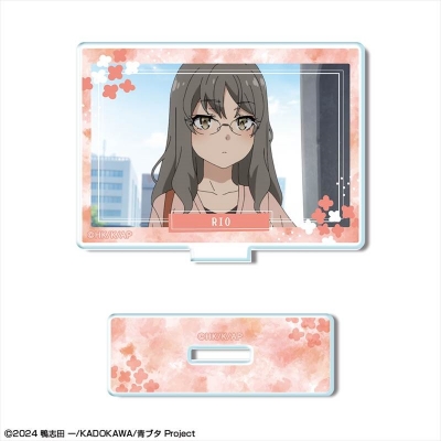 【ライセンスエージェント】青春ブタ野郎はサンタクロースの夢を見ない ミニアクリルスタンド デザイン10（双葉理央）