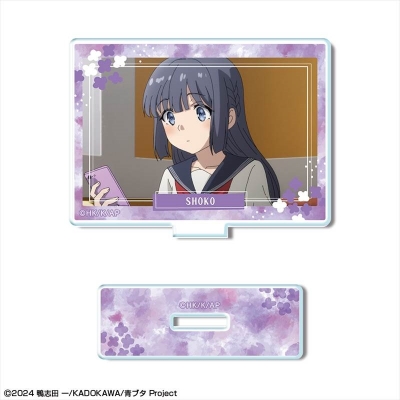 【ライセンスエージェント】青春ブタ野郎はサンタクロースの夢を見ない ミニアクリルスタンド デザイン13（牧之原翔子）