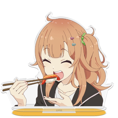 【アズメーカー】日々は過ぎれど飯うまし アクリルキャラスタンド 小川しのん ミニver.
