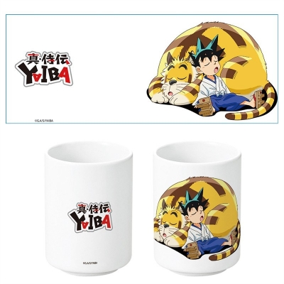 【アズメーカー】真・侍伝 YAIBA 湯のみ 刃＆カゲトラ