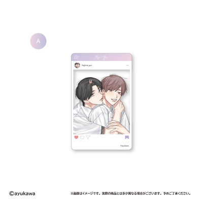 【タピオカ】肇×唯 SNS風クリアトレカ A