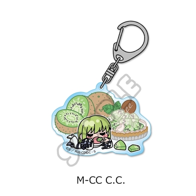 【シンクイノベーション】コードギアス 反逆のルルーシュ 第5弾 アクリルキーホルダー MーCC C．C．