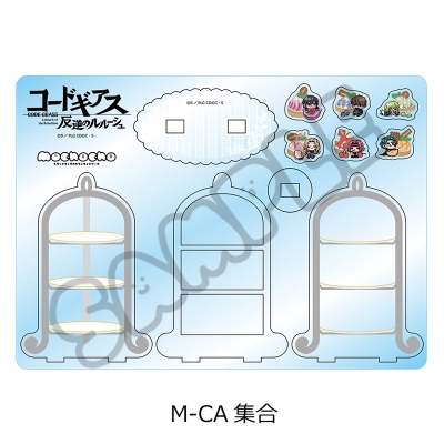 【シンクイノベーション】コードギアス 反逆のルルーシュ 第5弾 ビッグアクリルスタンド MーCA 集合
