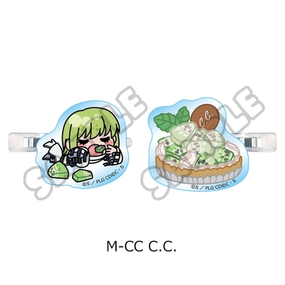 【シンクイノベーション】コードギアス 反逆のルルーシュ 第5弾 前髪クリップ MーCC C．C．