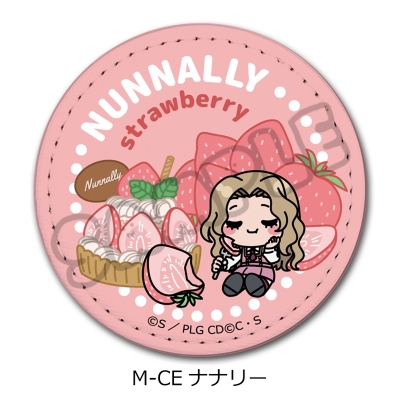 【シンクイノベーション】コードギアス 反逆のルルーシュ 第5弾 レザーバッジ（丸形） MーCE ナナリー