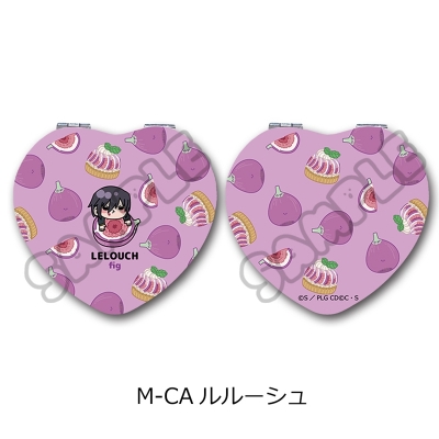 【シンクイノベーション】コードギアス 反逆のルルーシュ 第5弾 コンパクトミラー（ハート） MーCA ルルーシュ