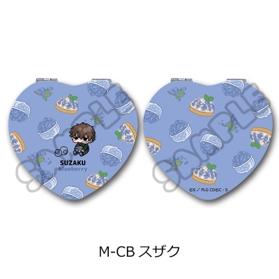 【シンクイノベーション】コードギアス 反逆のルルーシュ 第5弾 コンパクトミラー（ハート） MーCB スザク