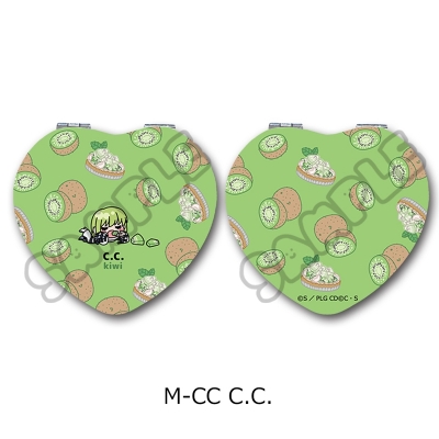 【シンクイノベーション】コードギアス 反逆のルルーシュ 第5弾 コンパクトミラー（ハート） MーCC C．C．