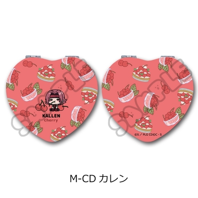 【シンクイノベーション】コードギアス 反逆のルルーシュ 第5弾 コンパクトミラー（ハート） MーCD カレン