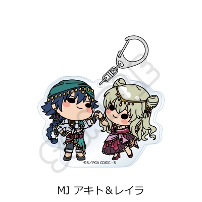 【シンクイノベーション】コードギアス 亡国のアキト アクリルキーホルダー MJ アキト＆レイラ