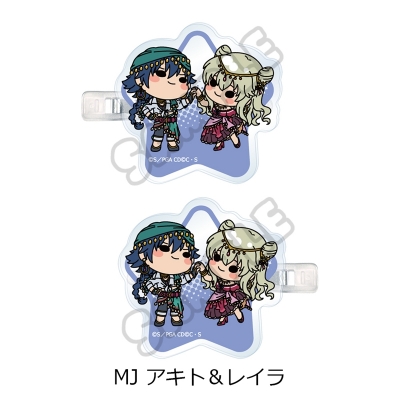 【シンクイノベーション】コードギアス 亡国のアキト 前髪クリップ MJ アキト＆レイラ