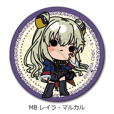 【シンクイノベーション】コードギアス 亡国のアキト レザーバッジ（丸形） MB レイラ・マルカル