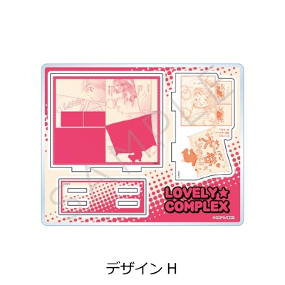【シンクイノベーション】ラブ★コン アクリルスタンド デザインH