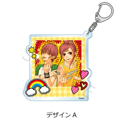 【シンクイノベーション】ラブ★コン アクリルキーホルダー デザインA