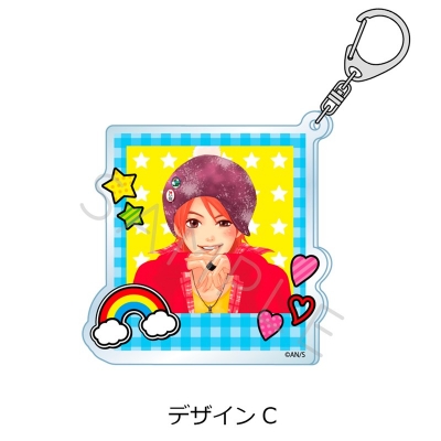 【シンクイノベーション】ラブ★コン アクリルキーホルダー デザインC