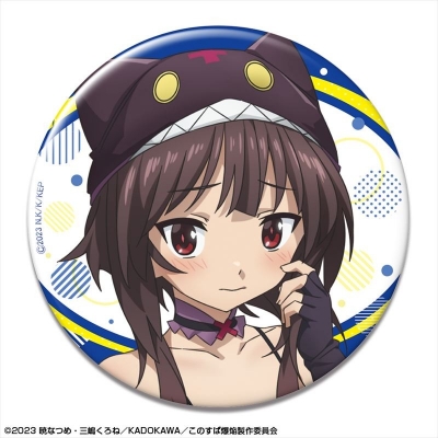 【ライセンスエージェント】この素晴らしい世界に爆焔を！ 缶バッジ デザイン04（めぐみん/ちょむすけ風水着Ver./B）【描き下ろし】
