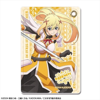 【ライセンスエージェント】この素晴らしい世界に祝福を！3 レザーパスケース デザイン04（ダクネス）