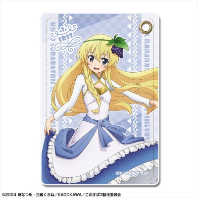 【ライセンスエージェント】この素晴らしい世界に祝福を！3 レザーパスケース デザイン06（アイリス）