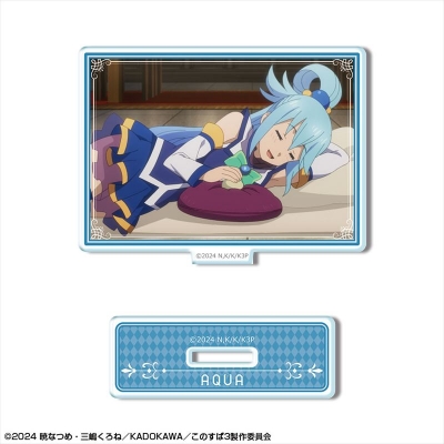 【ライセンスエージェント】この素晴らしい世界に祝福を！3 ミニアクリルスタンド デザイン05（アクア/D）