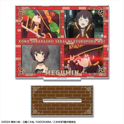 【ライセンスエージェント】この素晴らしい世界に祝福を！3 アクリルスタンド デザイン02（めぐみん）