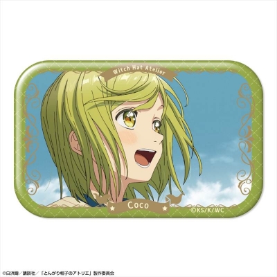 【ライセンスエージェント】「とんがり帽子のアトリエ」 長方形缶バッジ デザイン01（ココ/A）