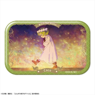 【ライセンスエージェント】「とんがり帽子のアトリエ」 長方形缶バッジ デザイン02（ココ/B）