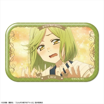 【ライセンスエージェント】「とんがり帽子のアトリエ」 長方形缶バッジ デザイン03（ココ/C）