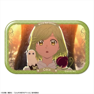 【ライセンスエージェント】「とんがり帽子のアトリエ」 長方形缶バッジ デザイン05（ココ/E）