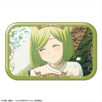 【ライセンスエージェント】「とんがり帽子のアトリエ」 長方形缶バッジ デザイン07（ココ/G）