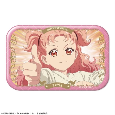 【ライセンスエージェント】「とんがり帽子のアトリエ」 長方形缶バッジ デザイン16（テティア）