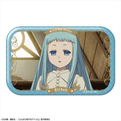 【ライセンスエージェント】「とんがり帽子のアトリエ」 長方形缶バッジ デザイン17（リチェ）