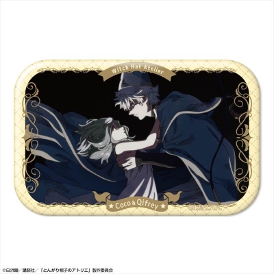 【ライセンスエージェント】「とんがり帽子のアトリエ」 長方形缶バッジ デザイン19（ココ＆キーフリー）