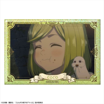 【ライセンスエージェント】「とんがり帽子のアトリエ」 ホログラム缶バッジ デザイン06（ココ/F）