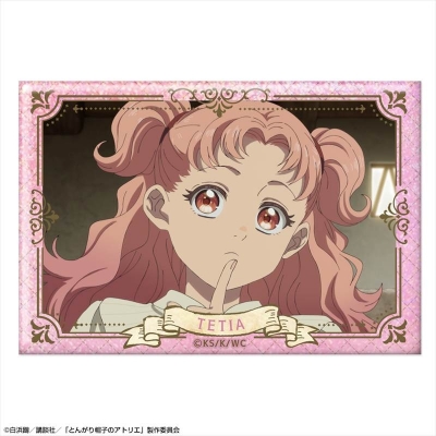 【ライセンスエージェント】「とんがり帽子のアトリエ」 ホログラム缶バッジ デザイン17（テティア）
