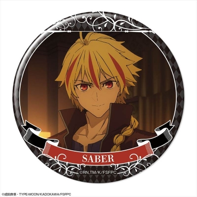 【ライセンスエージェント】『Fate/strange Fake』 缶バッジ Ver.2 デザイン02（セイバー/A）