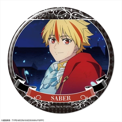 【ライセンスエージェント】『Fate/strange Fake』 缶バッジ Ver.2 デザイン03（セイバー/B）