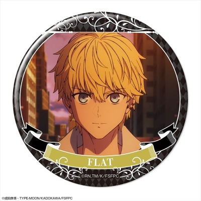 【ライセンスエージェント】『Fate/strange Fake』 缶バッジ Ver.2 デザイン13（フラット・エスカルドス）