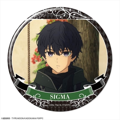 【ライセンスエージェント】『Fate/strange Fake』 缶バッジ Ver.2 デザイン14（シグマ/A）