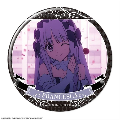 【ライセンスエージェント】『Fate/strange Fake』 缶バッジ Ver.2 デザイン17（フランチェスカ・プレラーティ/B）