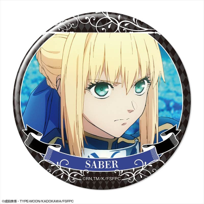 【ライセンスエージェント】『Fate/strange Fake』 缶バッジ Ver.2 デザイン23（セイバー/E）