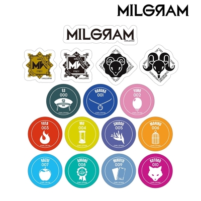 【アルマビアンカ】MILGRAM -ミルグラム- フレークシール