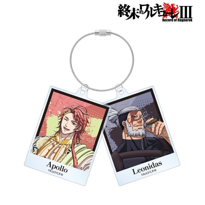 【アルマビアンカ】終末のワルキューレIII アポロン＆レオニダス王 2連ワイヤーBIGアクリルキーホルダー