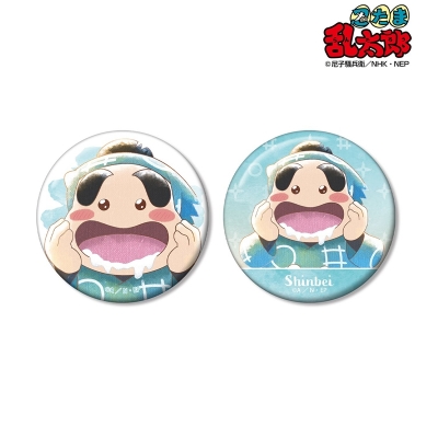 【アルマビアンカ】忍たま乱太郎 福富しんべヱ Ani-Art aqua label 第3弾 缶バッジ2個セット
