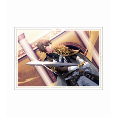【アルマビアンカ】廻らぬ星のステラリウム ジーク 『フィクステラの双剣』 A3マット加工ポスター