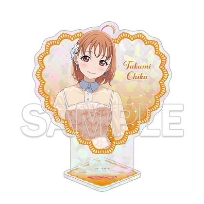 【KADOKAWA】『ラブライブ！サンシャイン！！』ハート型アクリルスタンド Aqours 千歌